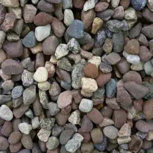 Close-up of #1 Red Gravel